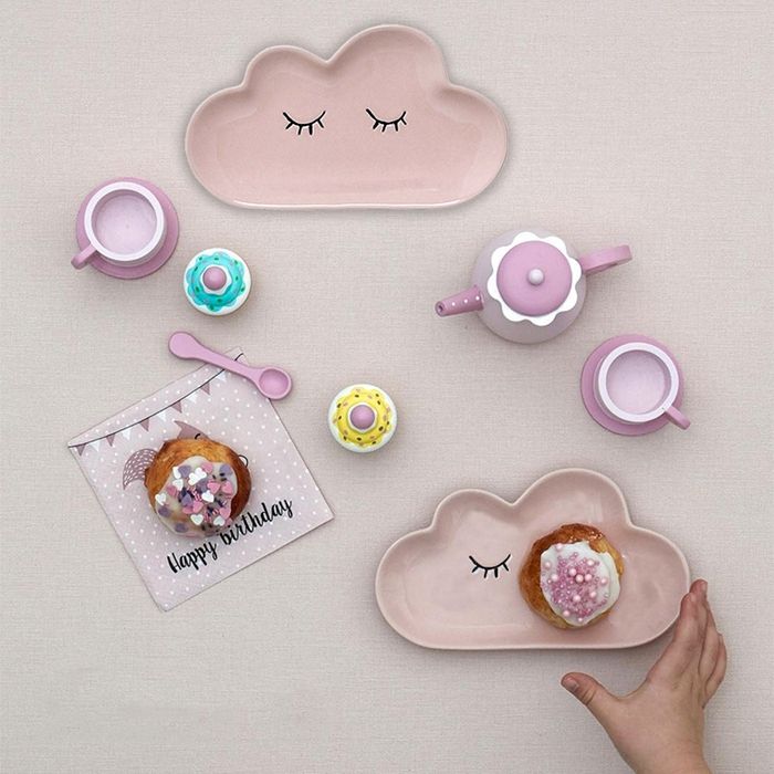 BLOOMINGVILLE - 眉毛彎彎-雲朵小姐(粉)