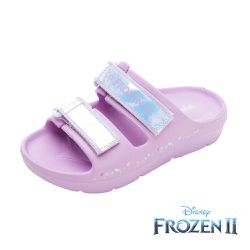 迪士尼Disney - 冰雪奇緣2 童鞋 勃肯拖鞋 FNKS37017-輕量好穿脫室內外兩用-紫-(中童段)