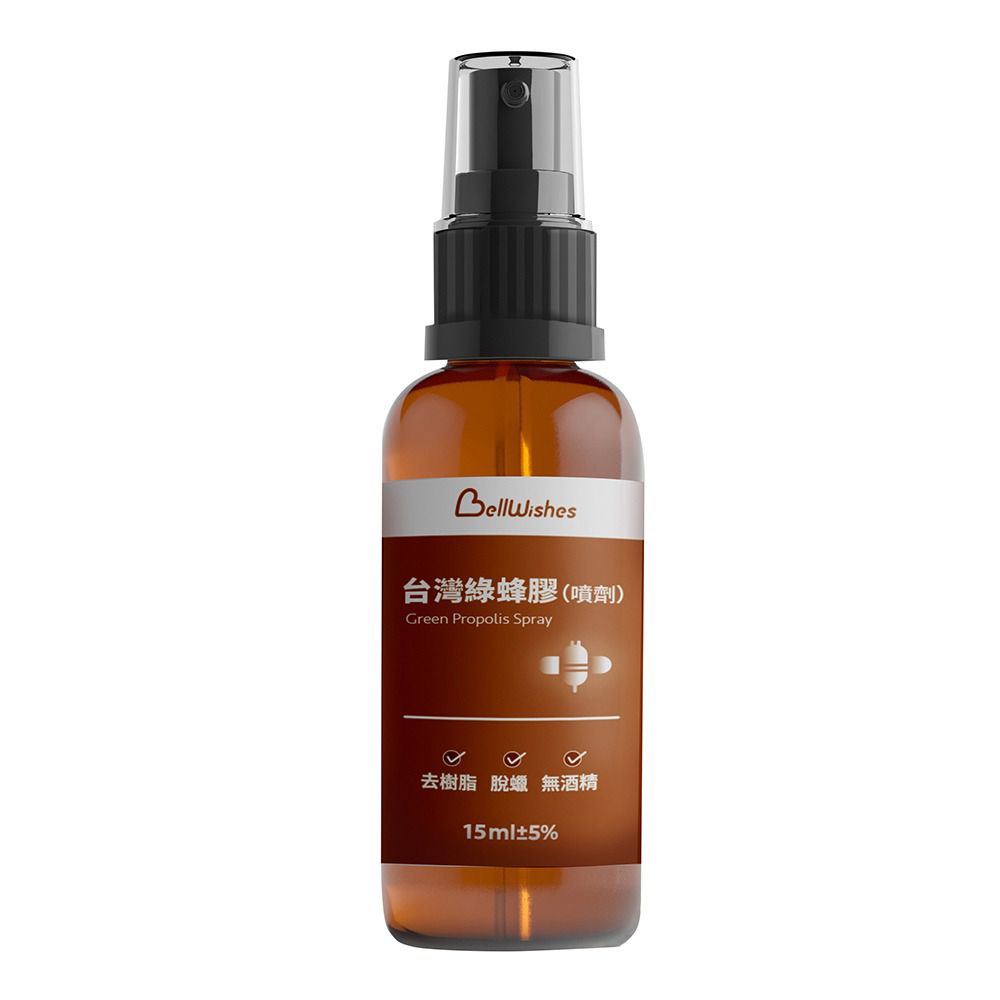 精選小農 頂級台灣綠蜂膠噴劑-（15ml／瓶）