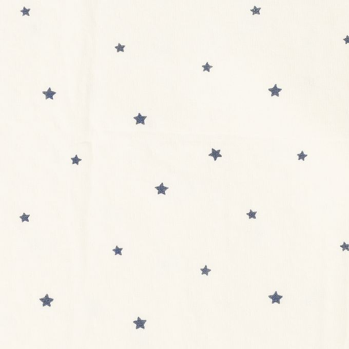 akachan honpo - 長袖圓領上衣2件組-蓬鬆棉 星星&星月-灰色