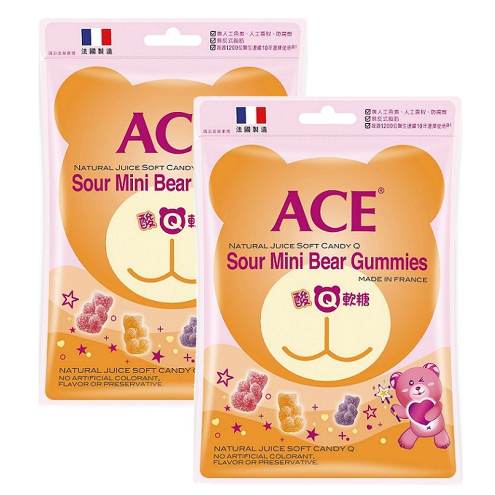 ACE - ACE 酸Q熊軟糖*2-44g/袋