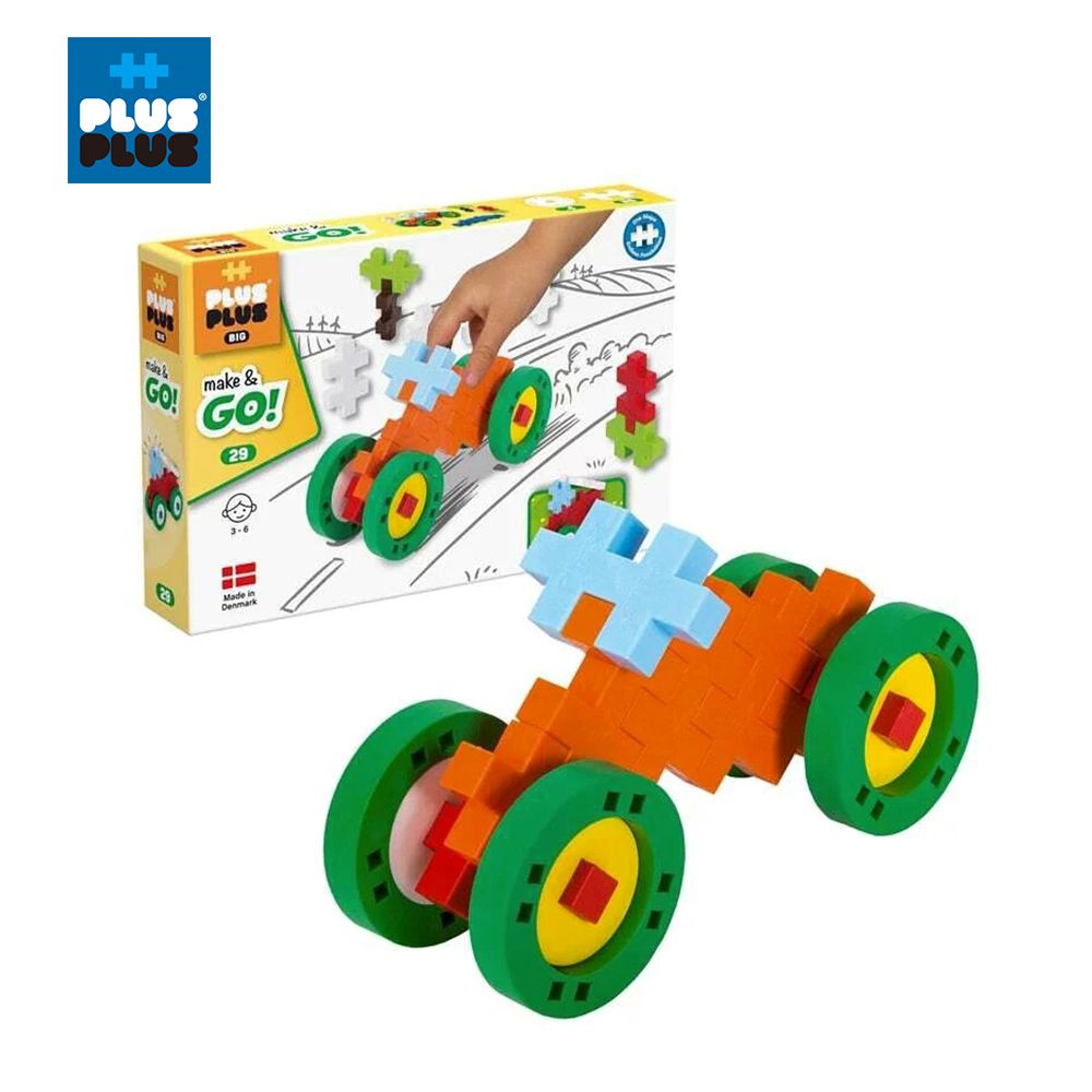 BIG大顆粒-大積木車子29 pcs