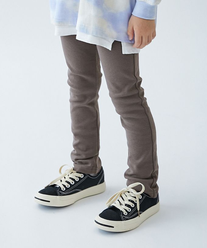 日本 devirock - [熱銷定番] 超彈力抗毛球休閒長褲-肉桂橘