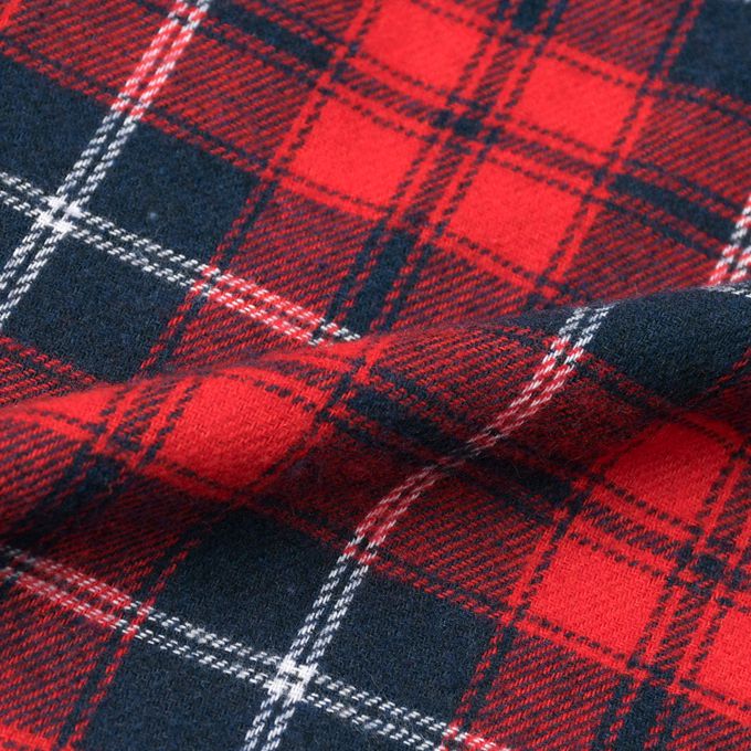 akachan honpo - 平織洋裝-紅色