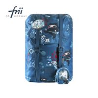 挪威Frii - Retro輕量護脊書包-宇宙忍者 (22L)