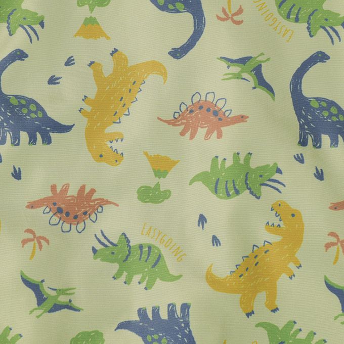 akachan honpo - 防風外套-恐龍-綠色