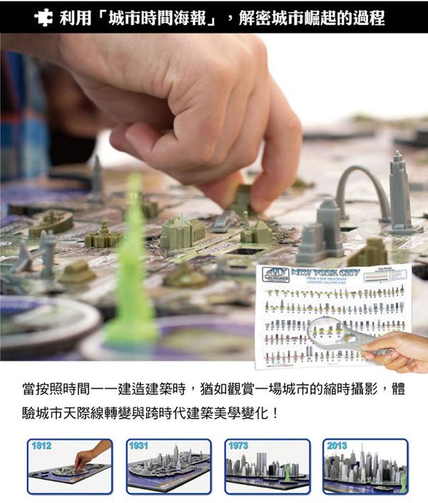 4D Cityscape - 4D-城市拼圖-紐約-900片