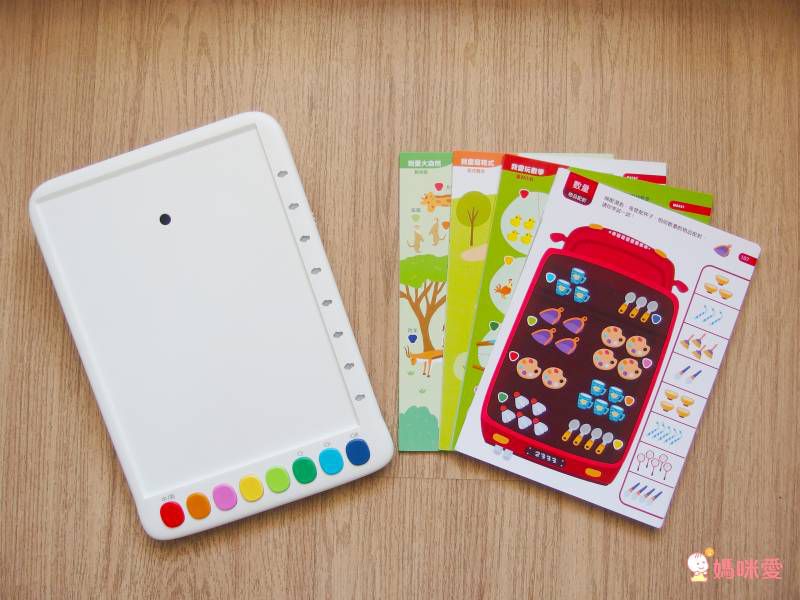 培養孩子邏輯的法寶✎【青林5G智能學習寶】點讀平板＋高達368個遊戲圖卡可替換★