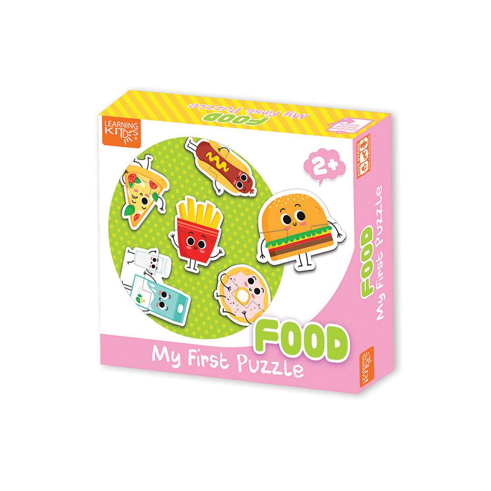 幼兒配對拼圖-食物主題