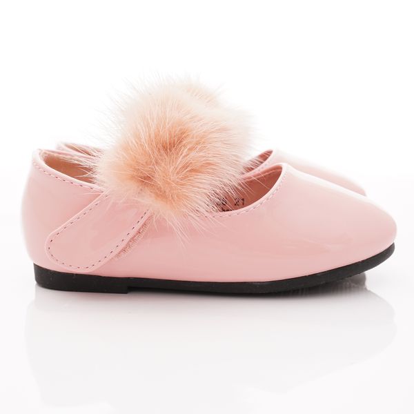PV日式私藏 - 專櫃童鞋-氣質毛毛公主鞋款(寶寶段)-粉