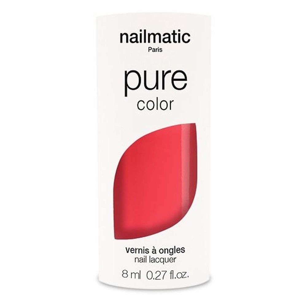 Nailmatic - Nailmatic 純色生物基經典指甲油-EMIKO-玫瑰紅-8ml