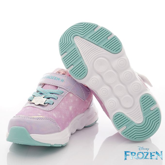 冰雪奇緣電燈鞋(中小童段)-運動鞋-紫