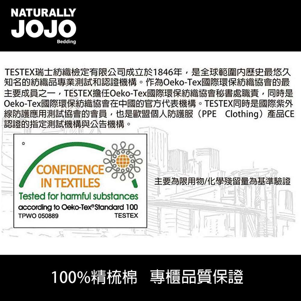 NATURALLY JOJO - 素色精梳棉枕套床包組-土耳其藍 (單人_3.5x6.2尺 [105x186cm])