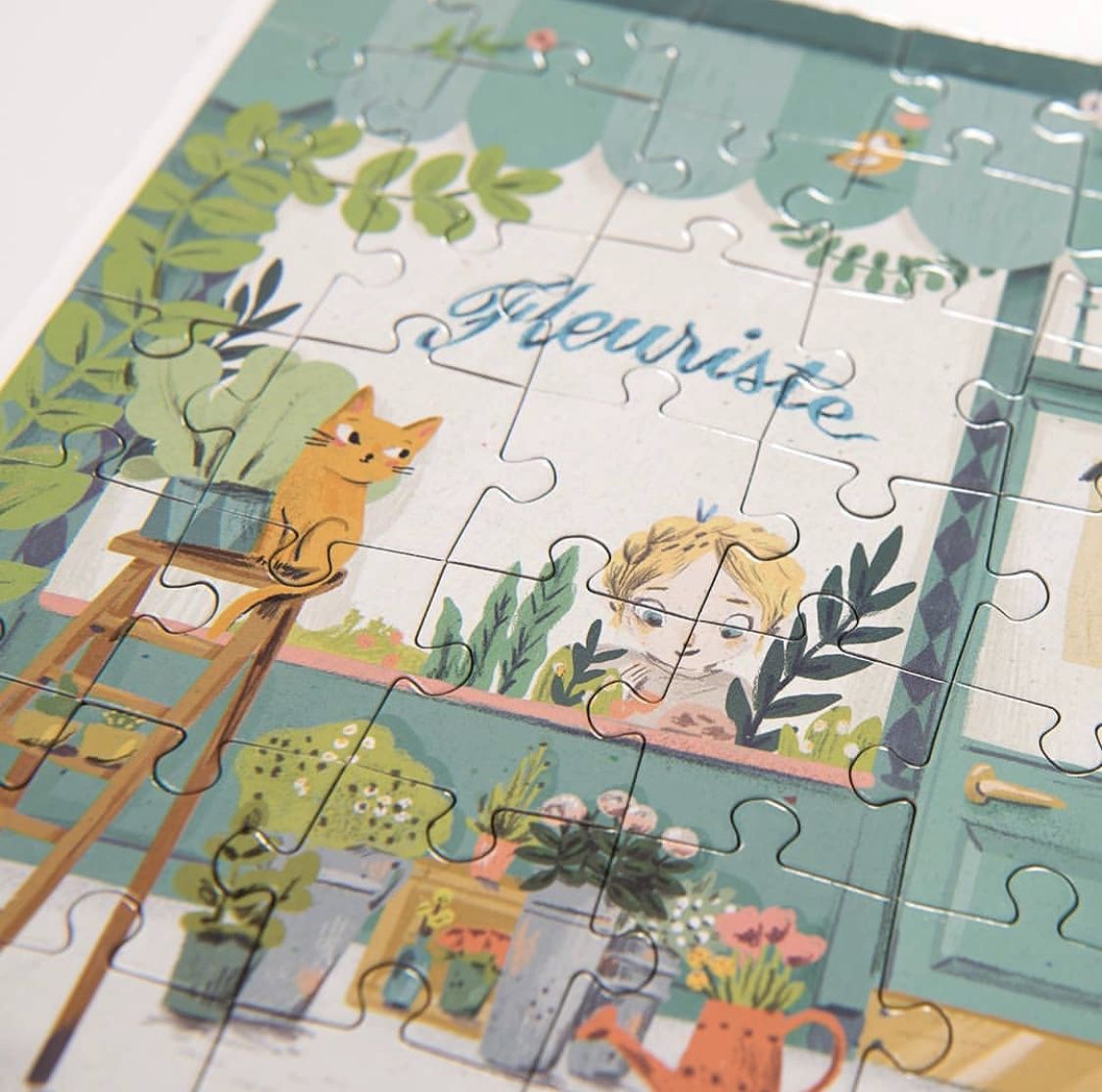 Moulin Roty - 巴黎女孩拼圖(140片)