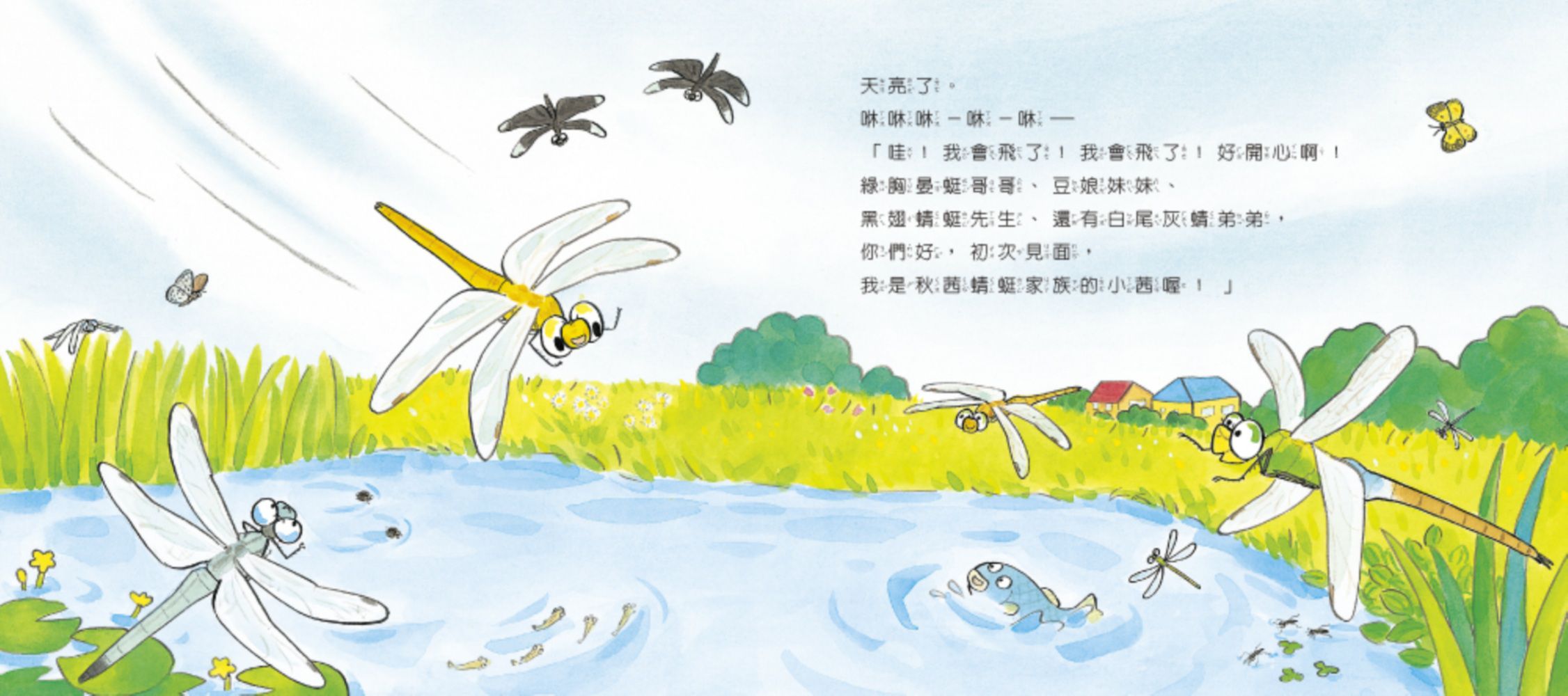 【認識蟲蟲世界】-小蜻蜓快長大