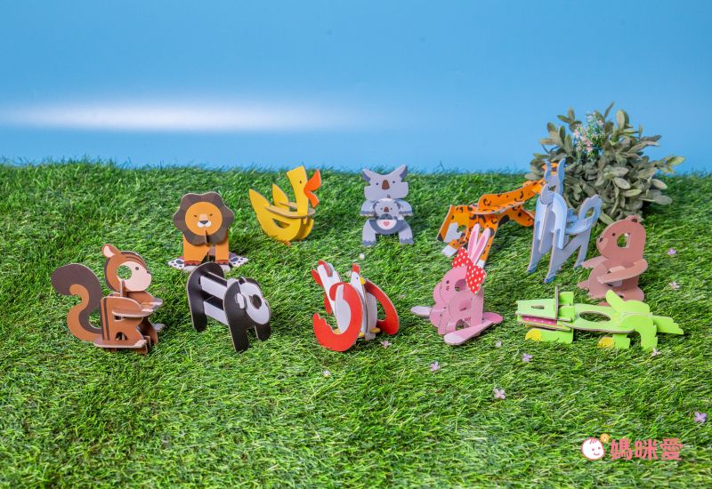 韓國Funt - 英文字母立體拼圖全套(26字母+1隱藏版) 贈精美提袋1只+北歐風冰箱磁鐵掛勾(款式隨機出貨)