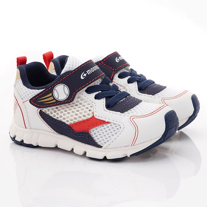 Moonstar日本月星 - 運動機能童鞋-MSCNC3161白藍(中小童)-機能運動鞋-白藍