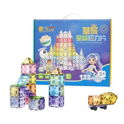 小牛津 - 皇家星鑽磁力片(122pcs)-獨特窗花 / 造型更多變