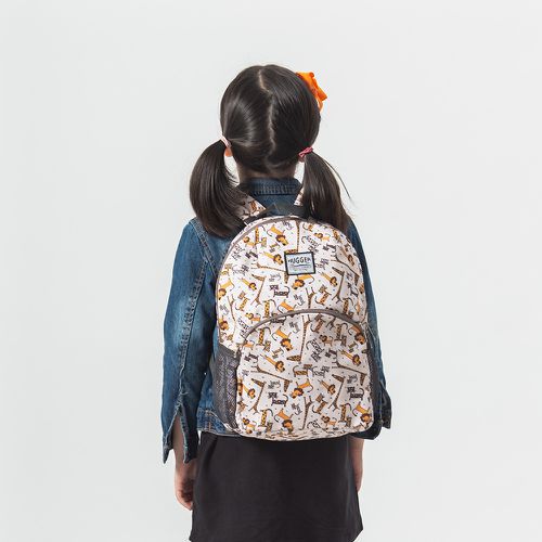 兒童背包-馬達加斯加(A4可 幼兒園透氣減壓輕量休閒書包) (5-8Y -A4尺寸)