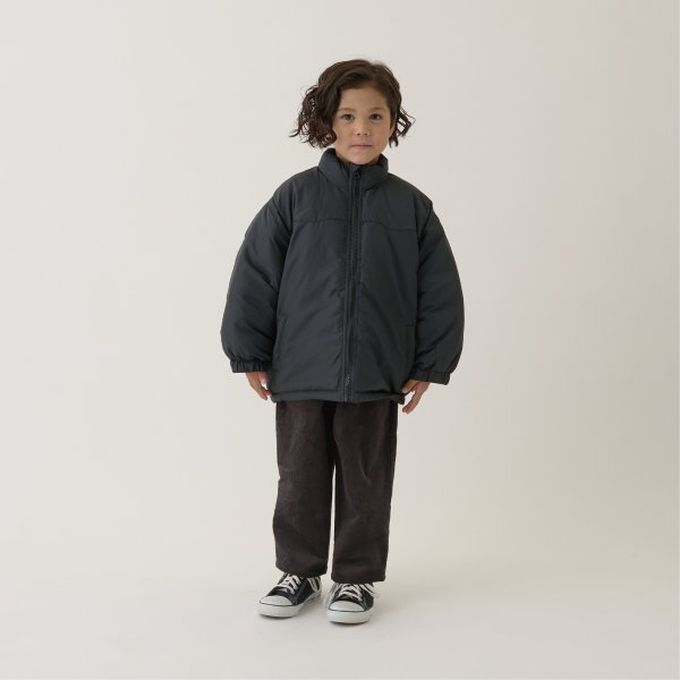 日本 b-ROOM - 萬能蓬鬆百搭溫暖鋪棉外套-焦糖