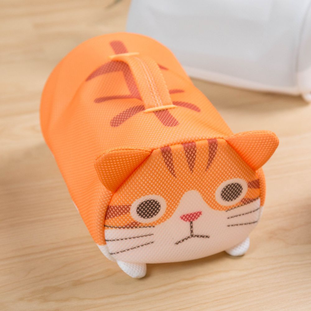 日本 SOWA 創和 - 可愛動物洗衣袋-虎貓 (W26*H14*D16CM)