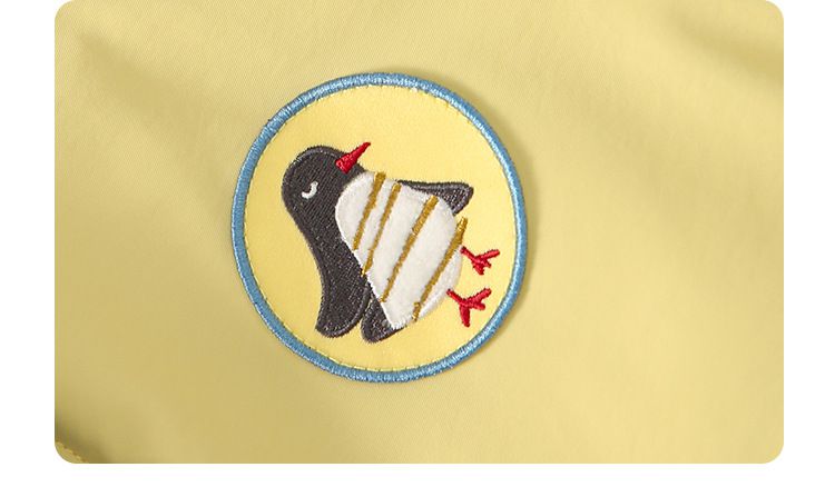 加厚拼色三合一衝鋒外套-QQ海豹-粉色