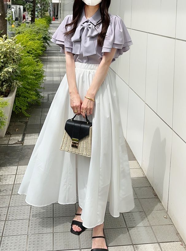 日本 GRL - 熱銷定番 百搭透氣修身長裙-經典黑