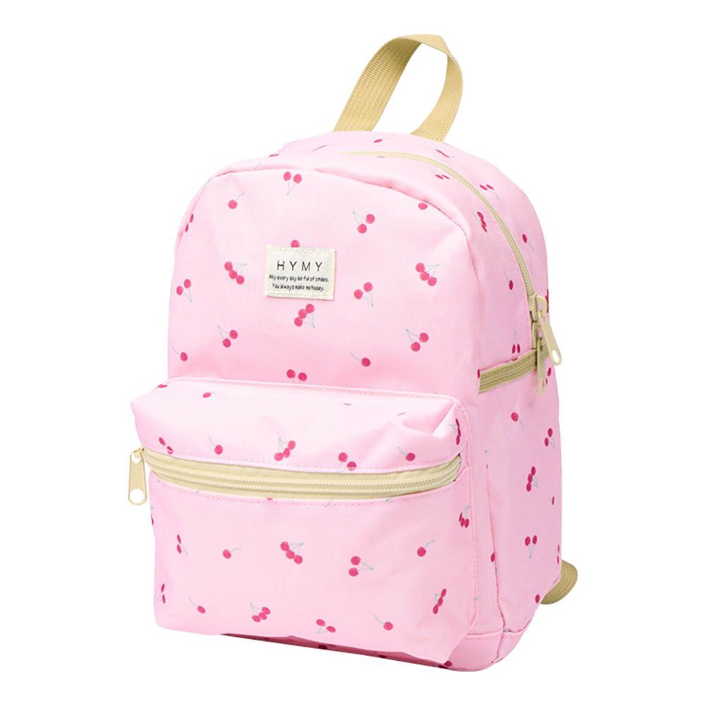 背包-滿版印花-粉紅色 (約25*18*9cm)