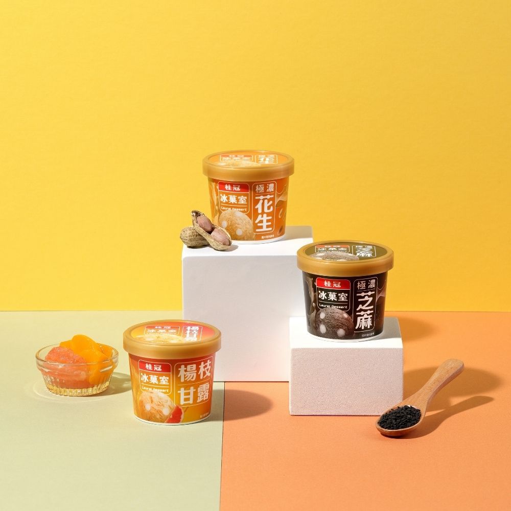 桂冠 - 桂冠冰菓室 極濃芝麻冰淇淋-90g/杯-90g