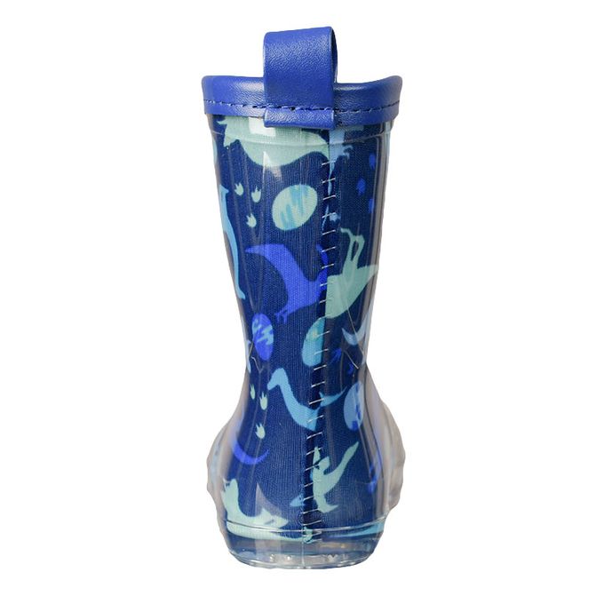 akachan honpo - 雨鞋-恐龍-藍色