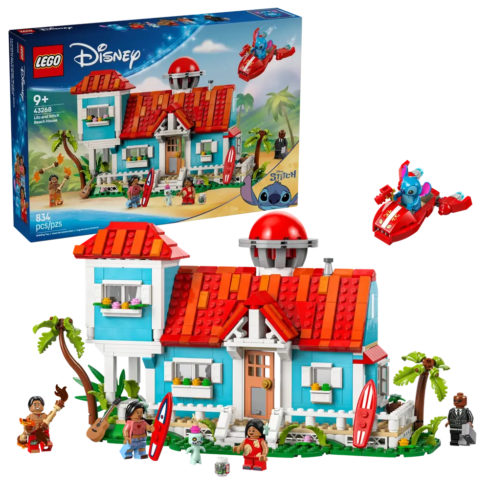 LEGO 43268 星際寶貝 海灘小屋 Lilo and Stitch Beach House