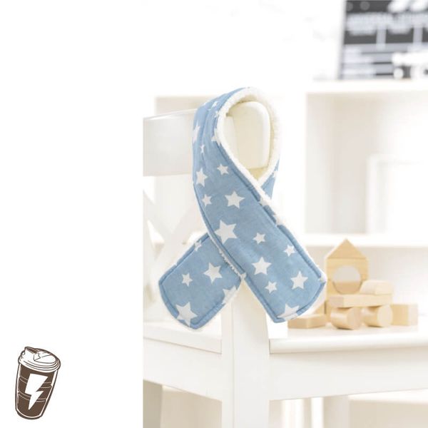 上竄下跳也不會掉！【台灣製貝柔】兒童圍巾/褲襪