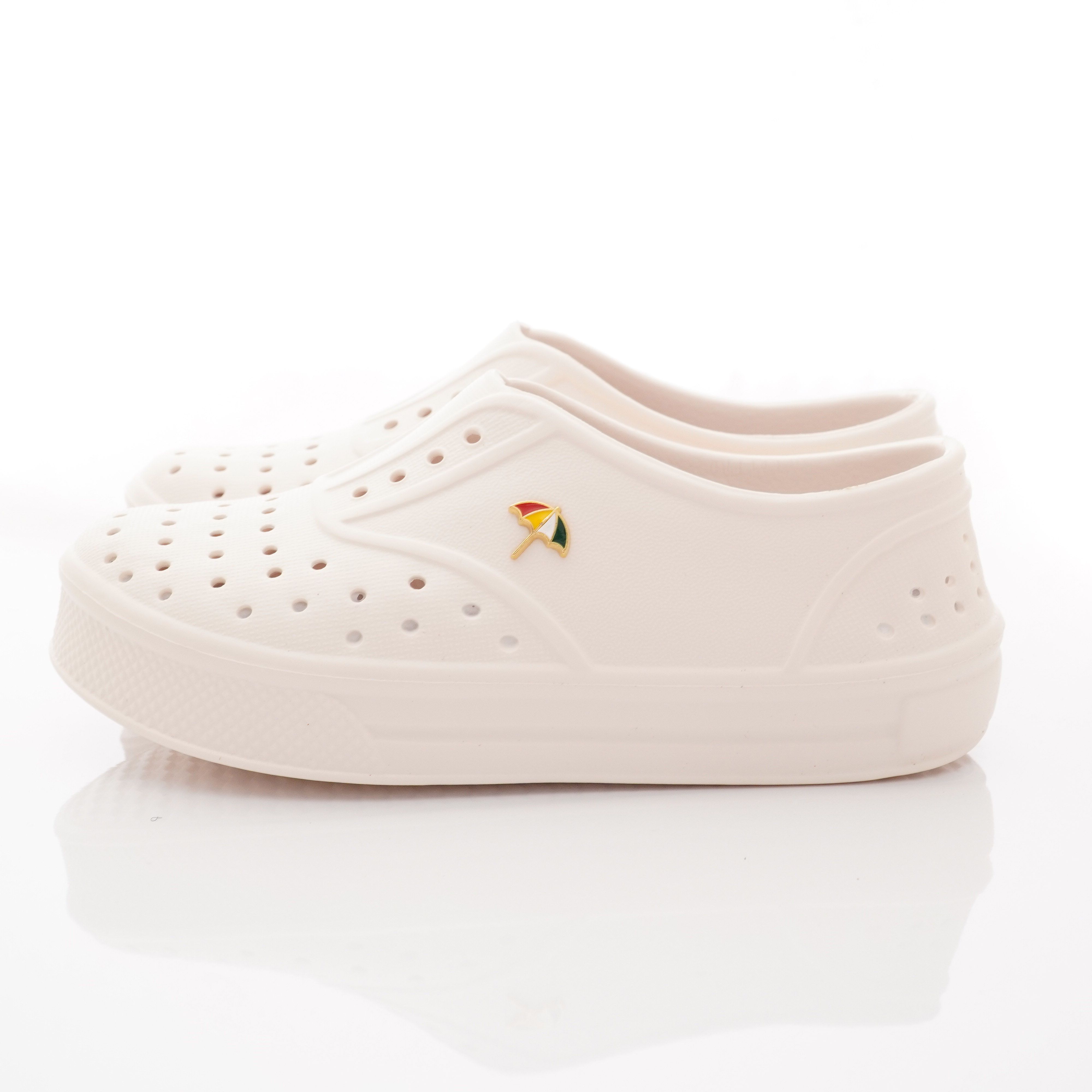 Arnold Palmer 雨傘牌 - 洞洞透氣涼鞋(中小童段)-白