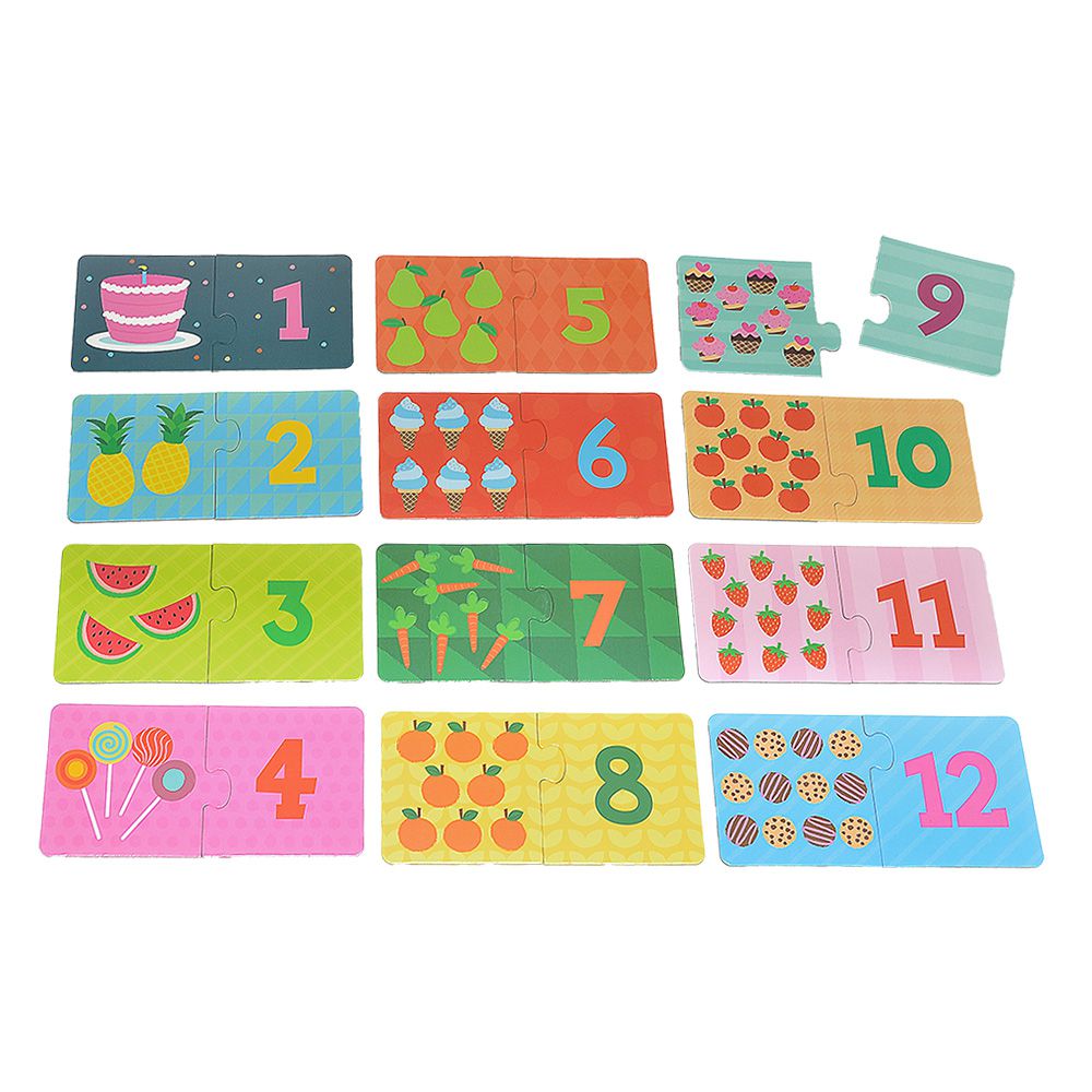 西班牙 APLI - 綜合關聯性拼圖-數與量