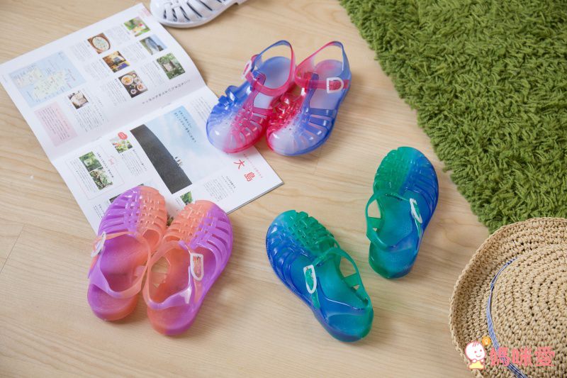 法國Méduse® - 兒童1946雙色軟糖涼鞋-SUNTRI款-葡萄軟糖