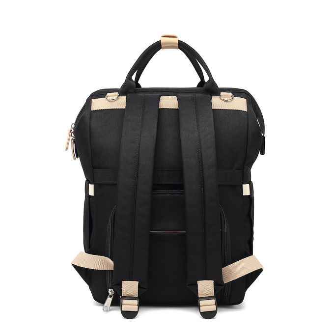 Heine 海恩 - Babytree 時尚甜美流行後背包 防潑水後背包 防盜後背包 (B1111)-黑色