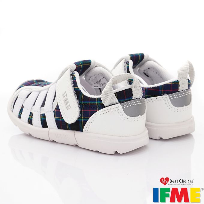 日本IFME - 水涼機能童鞋-IF20-341712白(中小童段)-水涼鞋-白