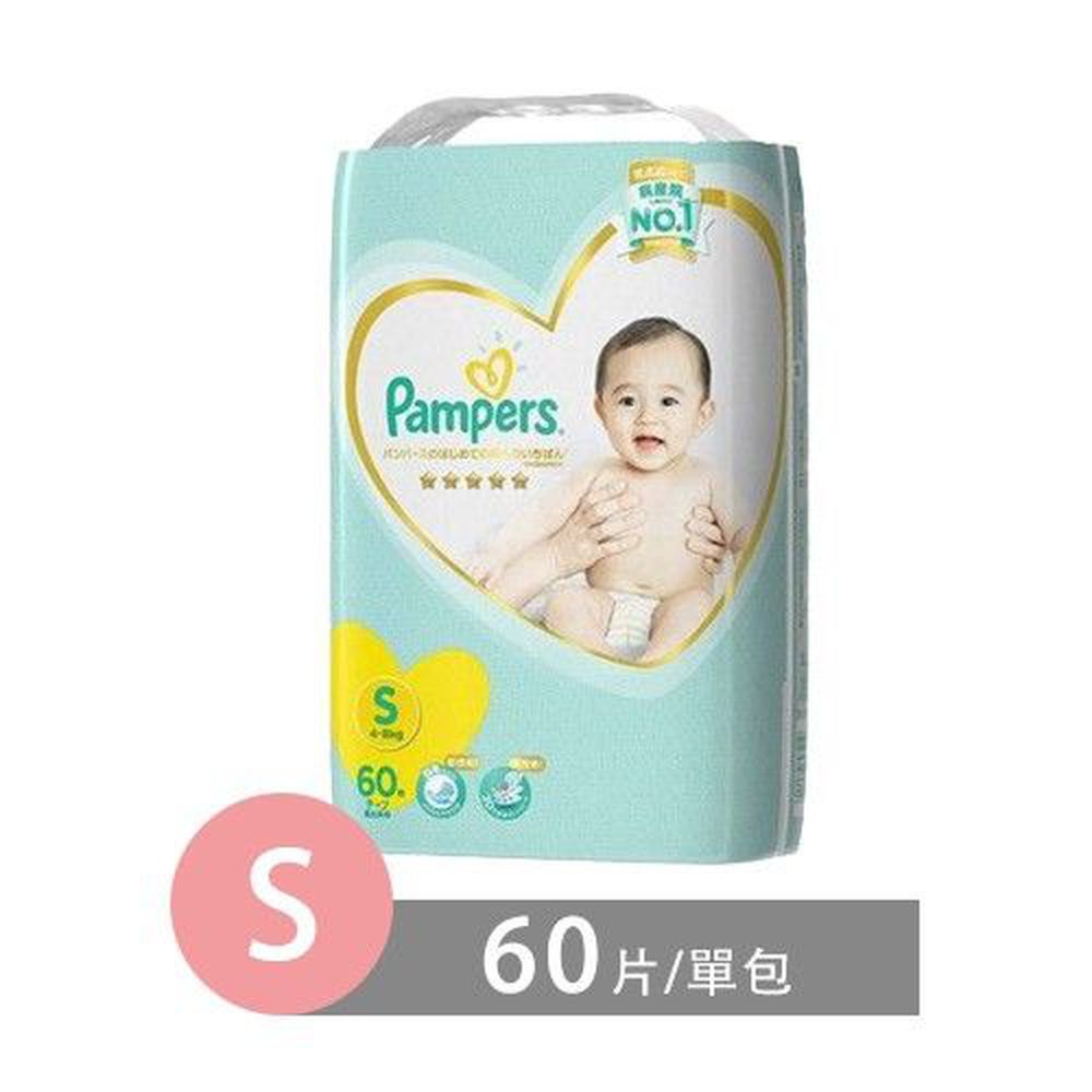幫寶適 - 新日本境內五星幫寶適尿布-黏貼型 (S [4-8kg])-60片/包