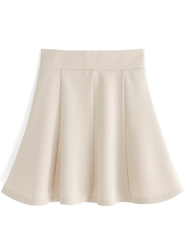 日本 GRL - 學院風百搭短裙-黑