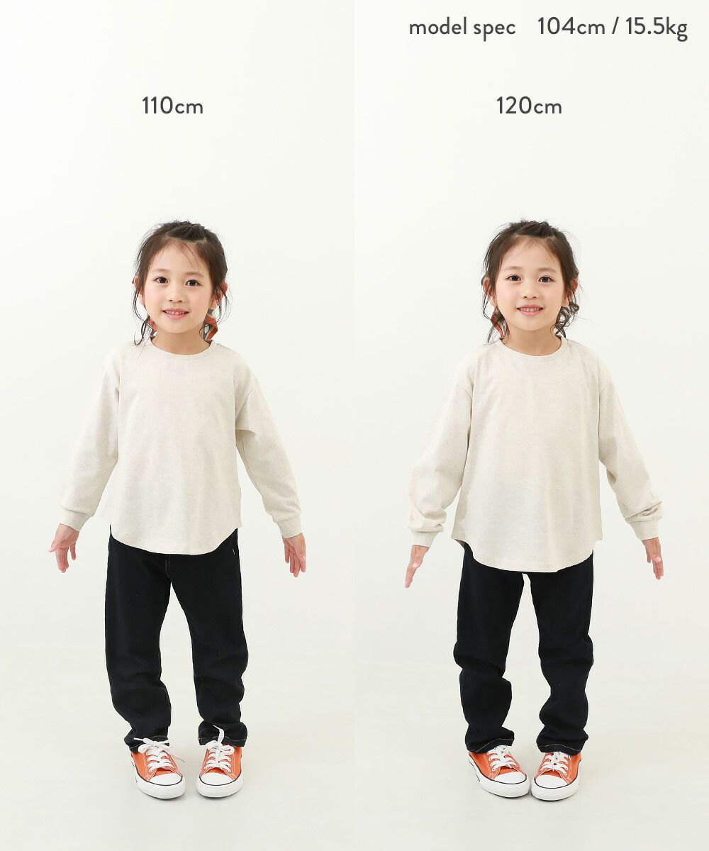 日本 devirock - 女孩百搭印花長袖上衣-愛心棒棒糖-黑