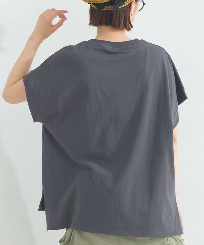 日本 Lupilien - 16OE天竺棉 貓咪印花短袖上衣-白