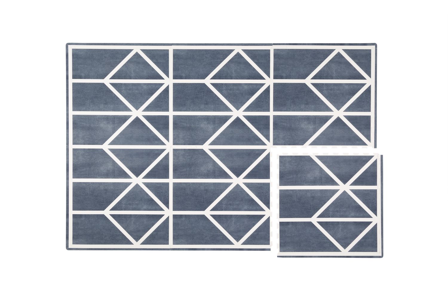 德國 toddlekind - 北歐風系列遊戲地墊-夜空藍-一組6片