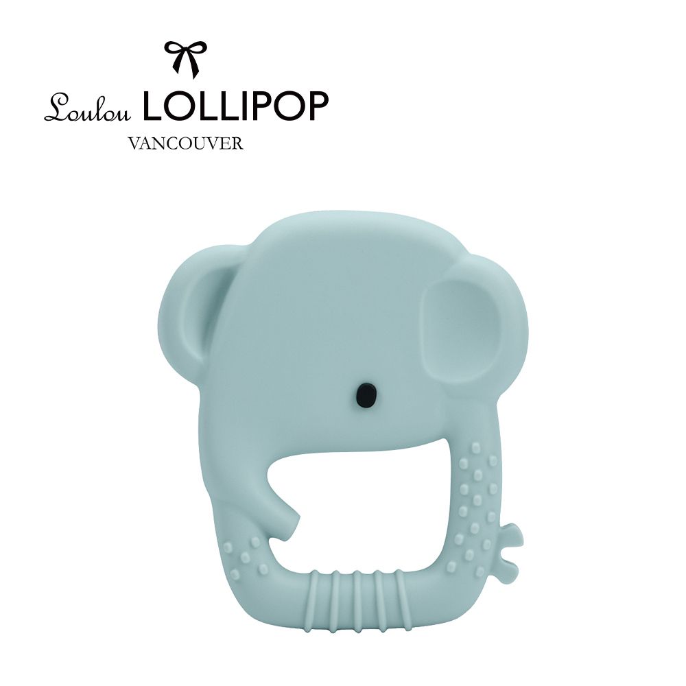 Loulou Lollipop - 加拿大 可愛造型矽膠固齒器-快樂小象