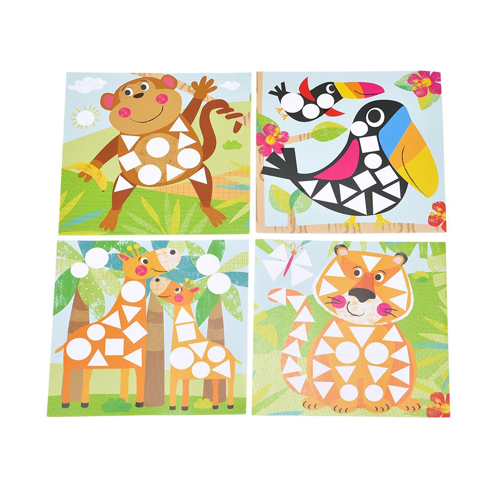 西班牙 APLI - 藝術家貼紙畫-幾何