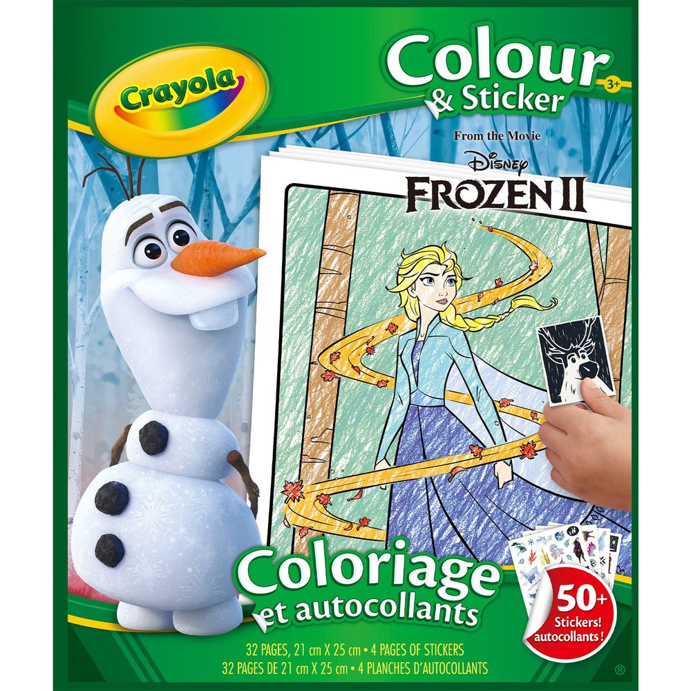 Crayola繪兒樂 - 冰雪奇緣2貼紙著色本