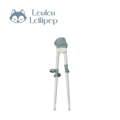 Loulou Lollipop - 動物造型 兒童學習筷-快樂小象