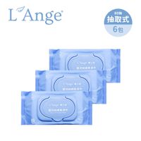L'ange - 棉之境 嬰兒純棉柔濕巾 80抽-6入