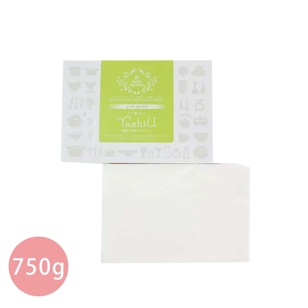 日本 SUN SEVEN - 日本製 環保超耐用椰子油洗潔皂/洗碗皂-YashiU 敏感肌適用款-綠-750g