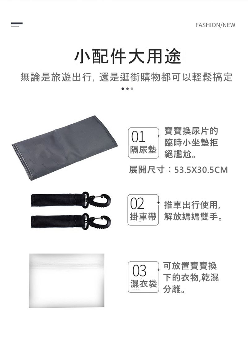 insular 茵秀麗 - 多功能防水媽媽包 後背包(送隔尿墊 濕物袋 推車掛帶三配件)-藏青小熊