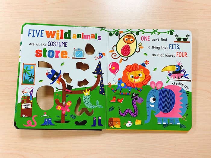 Never Touch the Wild Animals  沒摸過的野生動物（觸摸書）